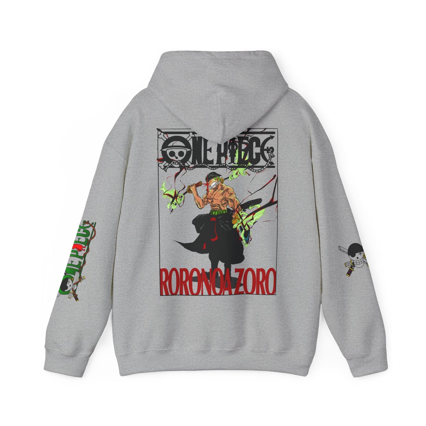 One Piece Anime | Unisex Roronoa Zoro Hoodie, Casual Wear, Cozy Streetwear