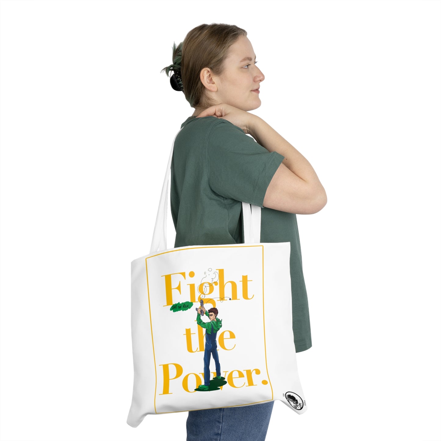Fight the Power Shoulder Tote Bag |