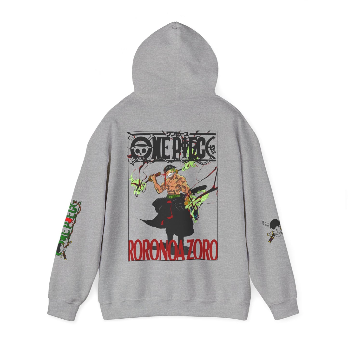 One Piece Anime | Unisex Roronoa Zoro Hoodie, Casual Wear, Cozy Streetwear