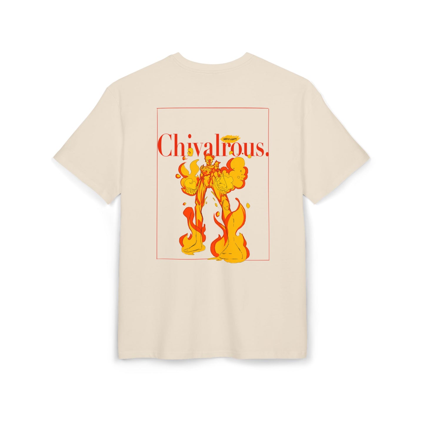 Chivalrous Oversize Tee | Unisex Graphic Shirt, Casual Streetwear