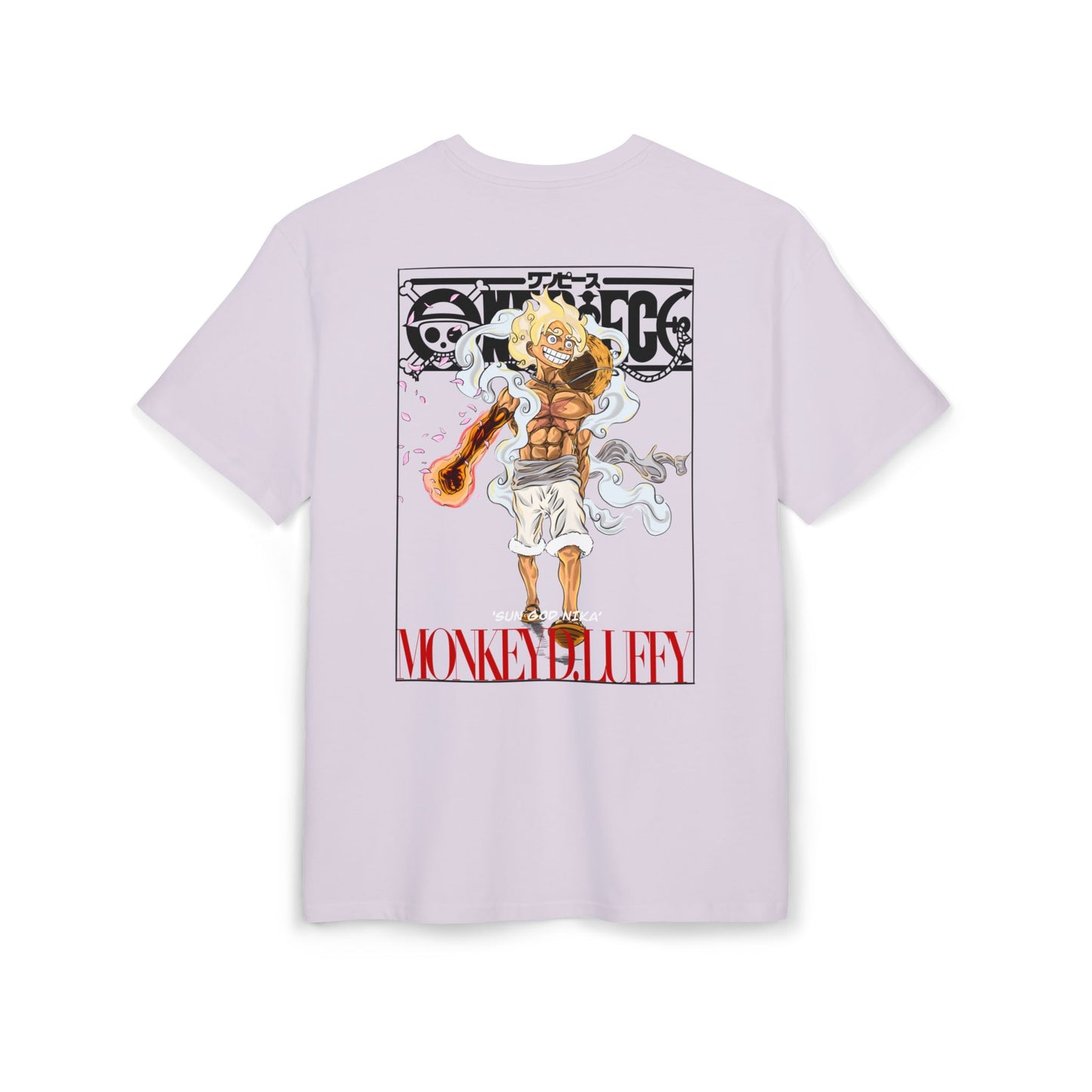 "Sun God Nika" Monkey D. Luffy Oversize Tee | Unisex Graphic Shirt