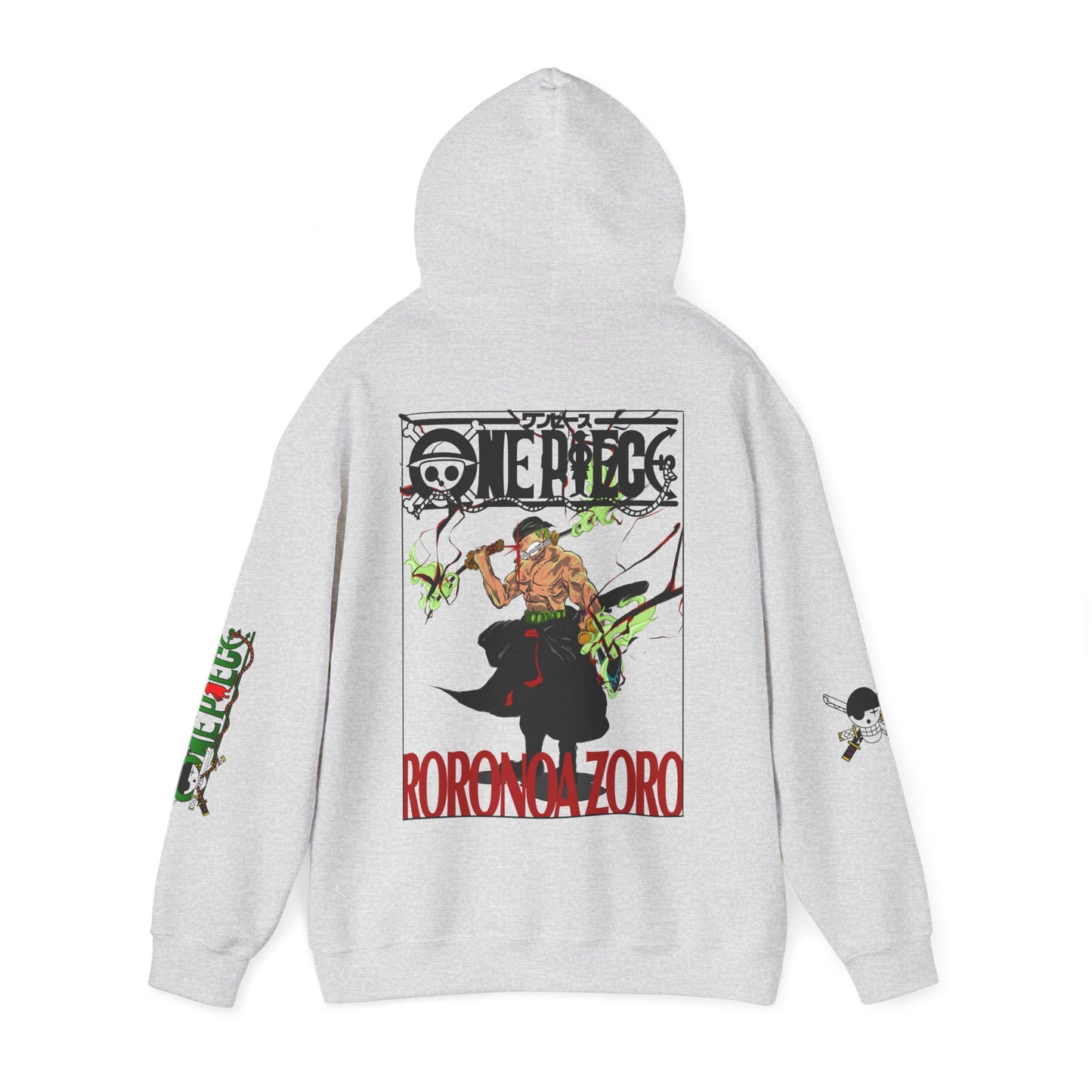 One Piece Anime | Unisex Roronoa Zoro Hoodie, Casual Wear, Cozy Streetwear