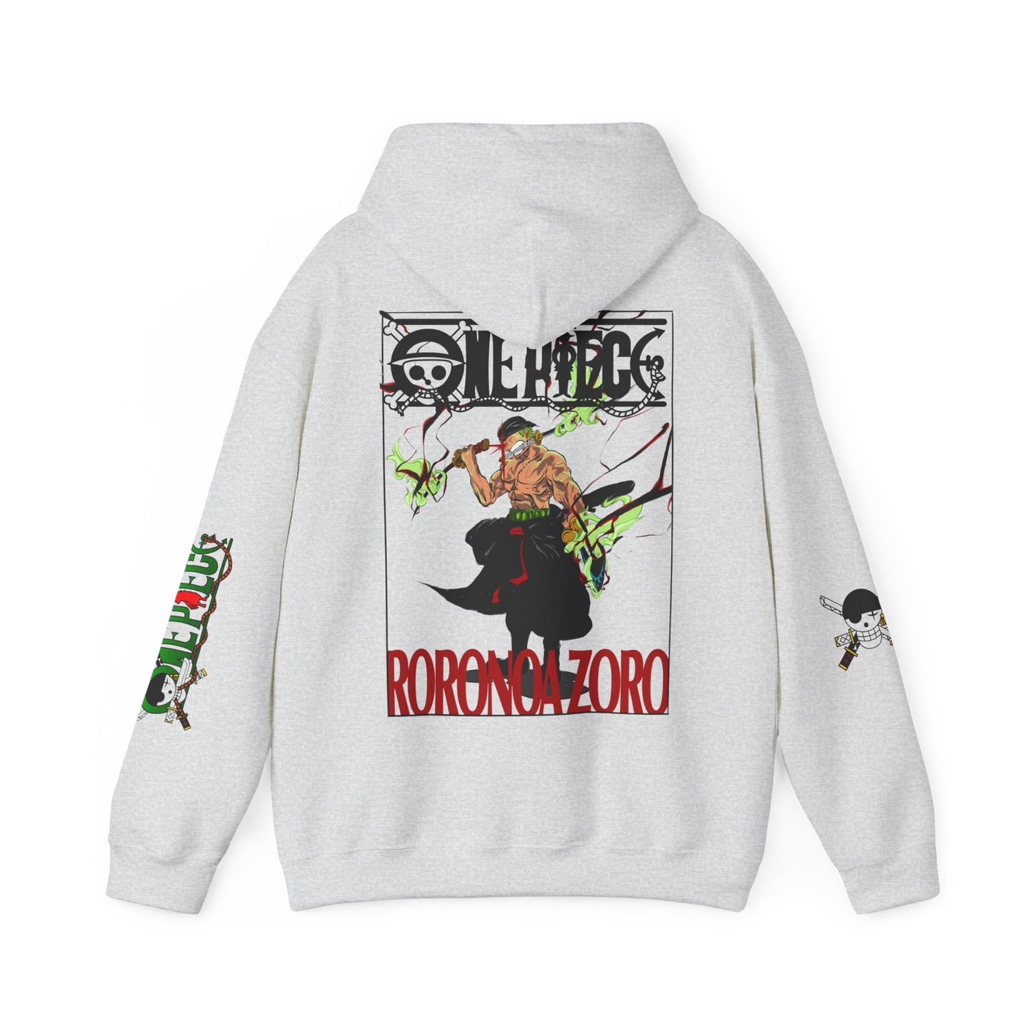 One Piece Anime | Unisex Roronoa Zoro Hoodie, Casual Wear, Cozy Streetwear
