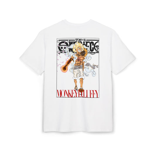 "Sun God Nika" Monkey D. Luffy Oversize Tee | Unisex Graphic Shirt